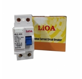 Cầu Dao Chống Dòng Rò LIOA 2P 40A - 30mA