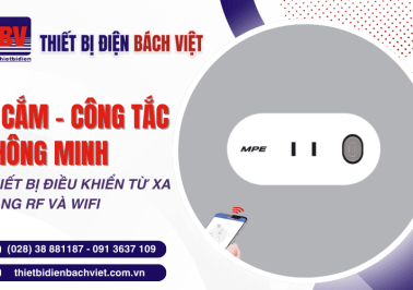 Giải pháp ổ cắm - công tắc thông minh điều khiển từ xa bằng RF và WiFi