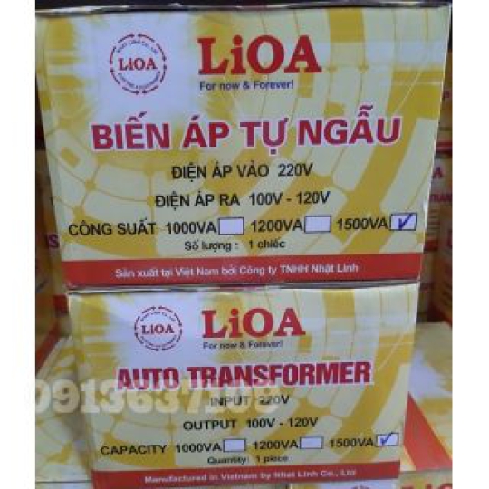 BIẾN ÁP DÂN DỤNG LIOA 2KVA