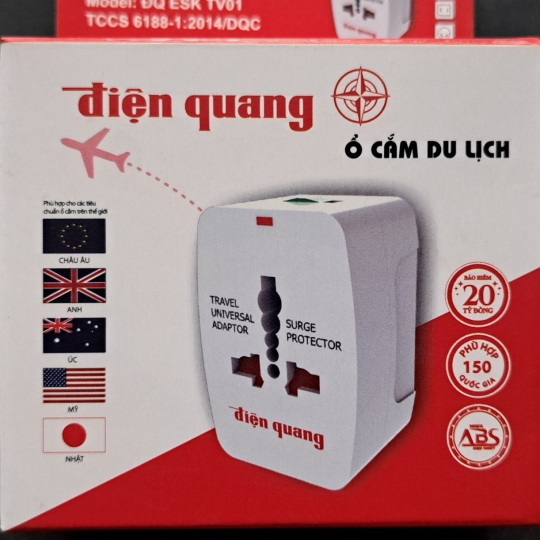 Ổ cắm DU LỊCH ĐIỆN QUANG