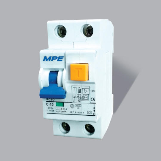 Cầu Dao Tự Động Bảo Vệ Dòng Rò & Quá Tải MPE 2P32A - 30mA